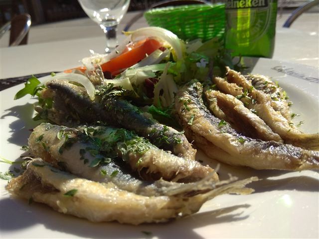 Sardinas fritas